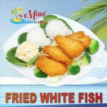 Fried white Fish